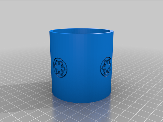 wing dice cup star wars x-wing 3D print model - Mito3D