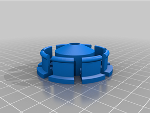 50 9 filament spool hub kundengebundene 3d print model - Mito3D