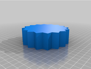 estrelas caixa suporte 3d print model - Mito3D