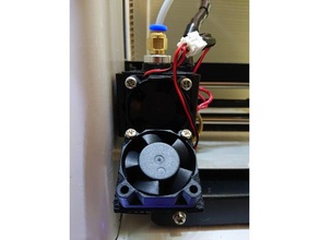 mpsm montaje ventilador actualización 30mm actualizaciones v2 3d print model - Mito3D