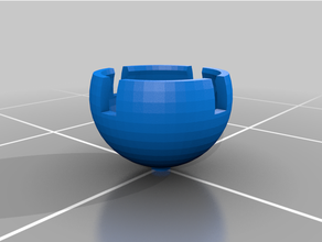 personnalisé boule douille montage 3d print model - Mito3D
