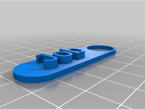 tag misura 3d print model - Mito3D