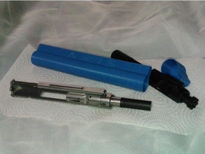 bullone tubo portante ar15 protettore 3d print model - Mito3D