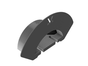 hjv neumático titular manguera hosehold neumática 3d print model - Mito3D