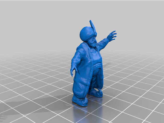 amistoso sultán 3D print model - Mito3D