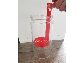 strainer mason jar washing resin prints 3d print model - Mito3D