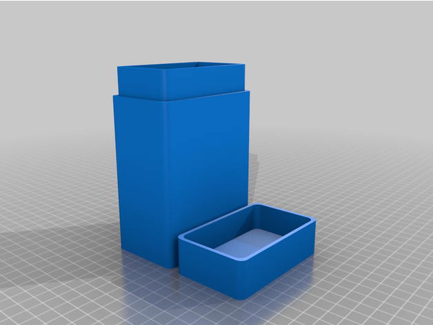 tarocchi box 1 misura 3D print model - Mito3D