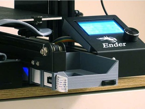 ender 3 drawer sd micro slot holder 3d print model - Mito3D