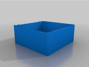 customized hinged box v2 3d print model - Mito3D