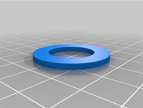 customized customizer - washer bushing spacer ring gasket 3d print model - Mito3D