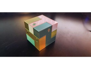 tetris puzzle cubo 3d print model - Mito3D