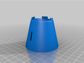 ikea jansj led lámpara difusor jansjo 3d print model - Mito3D