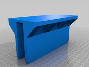 vertical laptop stand 3d print model - Mito3D