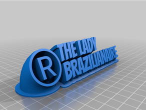 lady brazilianaire 3d print model - Mito3D