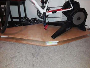 bike trainer inclinazione piattaforma bicicletta indoor formatore trainerroad zwift 3d print model - Mito3D
