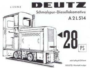deutz on30 germania modellini treni scala modello in treno 3d print model - Mito3D