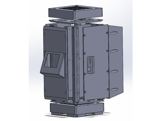 geeetech a30 electronics box 3D print model - Mito3D