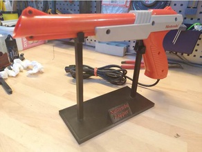 nintendo hafif silah sahibi hagman tutucu ışık lightgun monte edin nes petersen zap zapper 3d print model - Mito3D