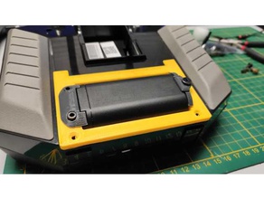 taranis qx7 ikea braunit diapositiva compartimiento batería 3d print model - Mito3D