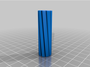personnalisé anet a8 spirale vase long 14 9 83 105 3d print model - Mito3D
