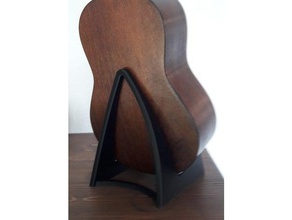 guitar stand ukulele 3d print model - Mito3D