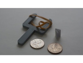 simple pocket slingshot games quick small toys 3d print model - Mito3D