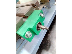 feedscrew bearing block barnardo mini sieg 3d print model - Mito3D