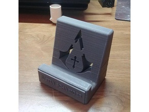 phone stand assassins creed 3d print model - Mito3D