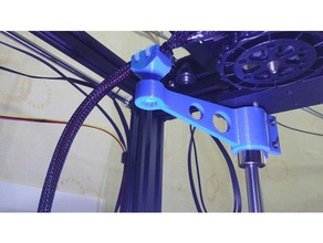 ender 5 bed wire supporter 3d print model - Mito3D