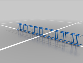 concrete re-bar cage chemistry mold 3d print model - Mito3D