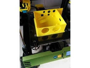 tevo tarantula pro - skr v14 enclosure box 3d printer bigtreetech biqu electronics v13 13 flash upgrade 3d print model - Mito3D