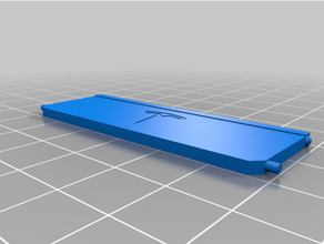 cybertruck plegable puerta trasera 3d print model - Mito3D