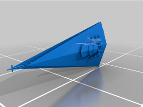 ressurgimento classe star destroyer 3d print model - Mito3D