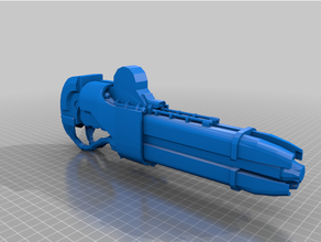 titan meshes dump dow3 40k terrain warhammer weapons 3d print model - Mito3D