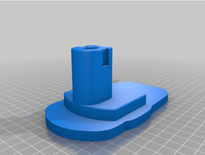 ryobi ferramenta montagem parede broca 18v suporte 3d print model - Mito3D