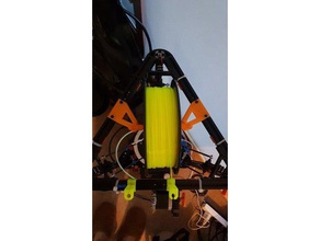 kossel delta kuyruk tutucu filament biriktirme 3d print model - Mito3D