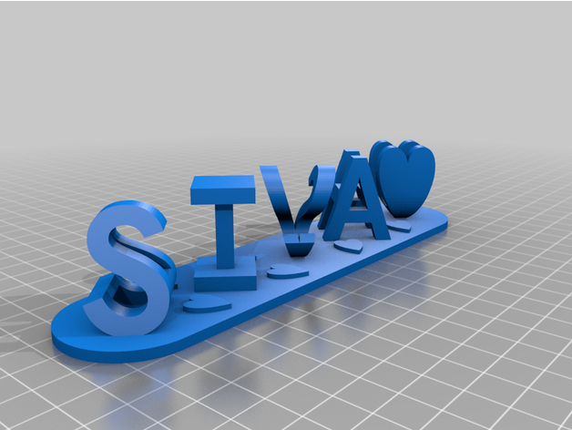 siva personnalisé 3D print model - Mito3D