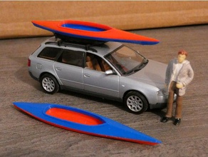1 43 kano kayak 3d print model - Mito3D
