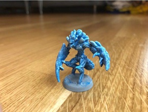 gloomhaven démon froid pose remix 28mm diable mdn donjons dragons mal fantaisie gel jeu glace miniatures minis monstre table wargaming 3d print model - Mito3D