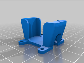 micro servo mounting bracket 03 3d print model - Mito3D
