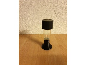 lampada solare piedi luce 3d print model - Mito3D
