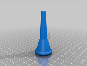 french horn mouthpiece 3d print model - Mito3D