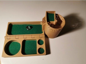 dice tower d dicebox dd zar dicetower dnd zindanlar ejderhalar 3d print model - Mito3D
