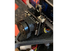 tinytina yakalar mini drone çerçeve SMS gerçek kamera monte edin 3d print model - Mito3D