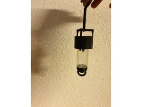 solar lamp holder hanging free light 3d print model - Mito3D