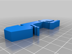 centroide bellota retransmisión montaje riel din 3d print model - Mito3D