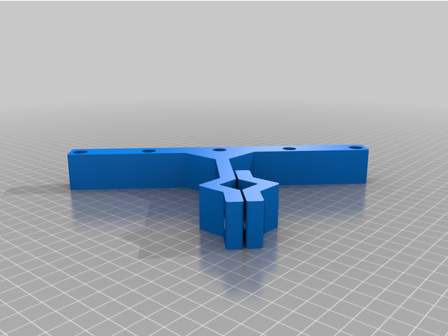 multi bar percussion clamp 3D print model - Mito3D