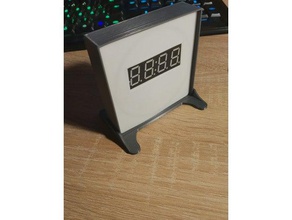 fc-209 led clock case 3d print model - Mito3D