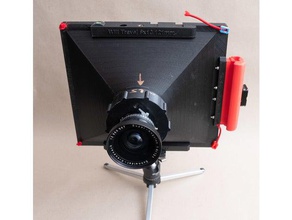 8x10 willtravel 120 121mm analog fotoğraf film fotoğrafçılığı büyük format 3d print model - Mito3D