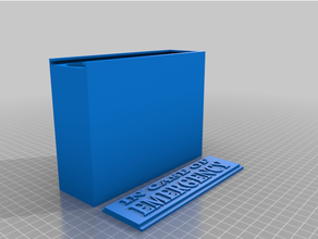 emergência mini bar 3d print model - Mito3D